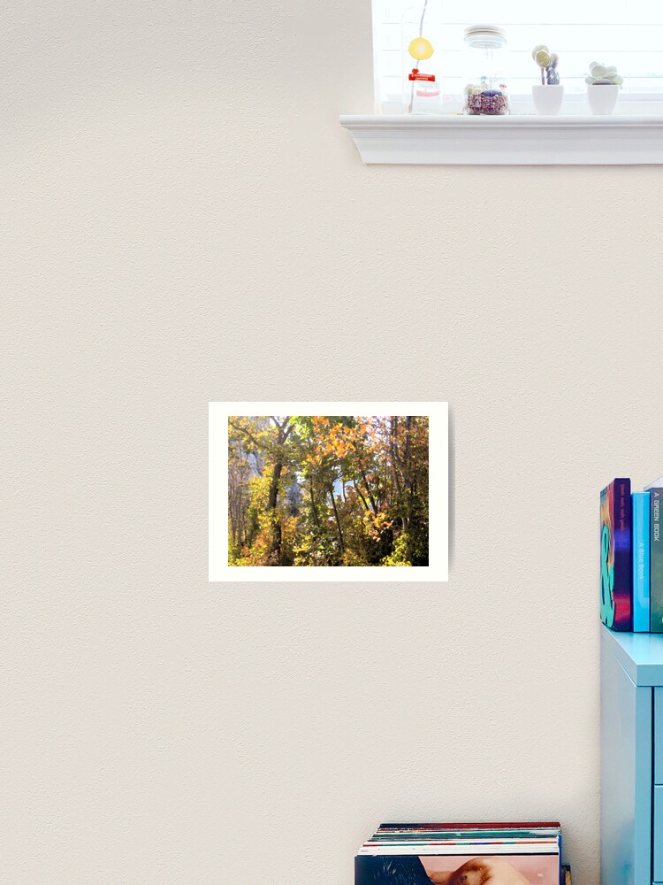 Thumbnail 2 of 3, Art Print, AUTUMN GAME IN THE WOODS designed and sold by TatianaMichaela.