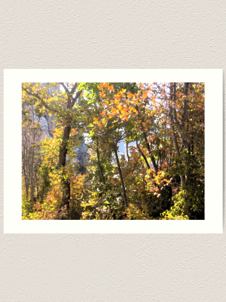 Thumbnail 1 of 3, Art Print, AUTUMN GAME IN THE WOODS designed and sold by TatianaMichaela.