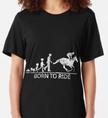 Born to ride - Born to ride - sport motive Slim Fit T-Shirt