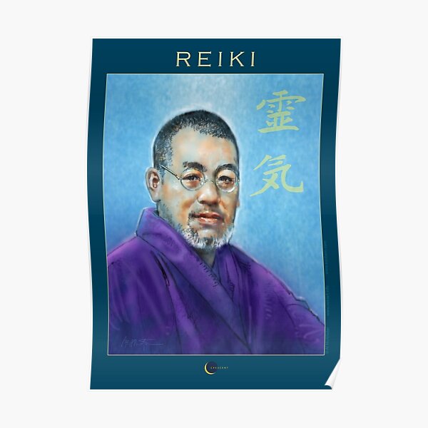 Reiki - Mikao Usui Póster