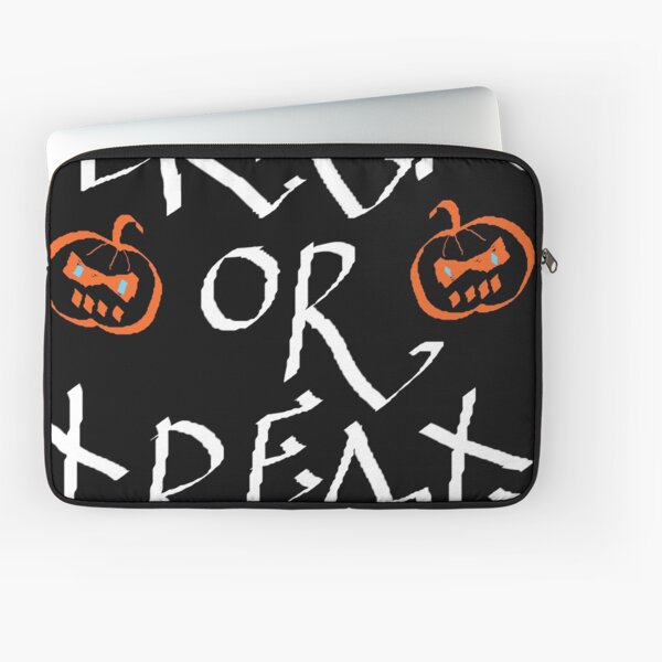 Trick or Treat pumpkin Laptop Sleeve