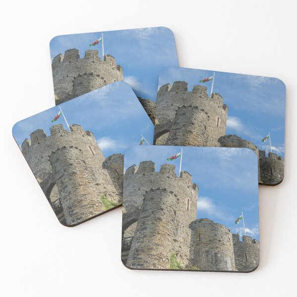 Item preview, The Towers of Conwy Castle, a formidable fortress in Conwy in North Wales, and in a remarkable state of repair.   designed and sold by Cameranick.