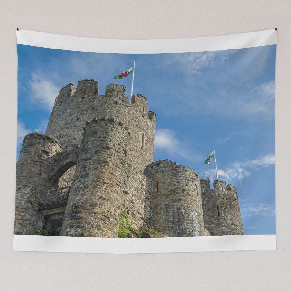 Item preview, The Towers of Conwy Castle, a formidable fortress in Conwy in North Wales, and in a remarkable state of repair.   designed and sold by Cameranick.