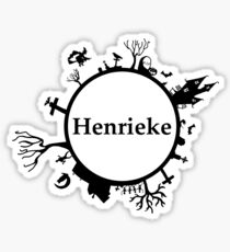 Halloween name Henrieke Sticker