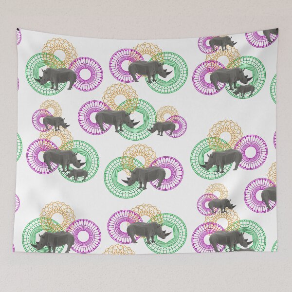 Item preview, Rhinos-a-go-go-going-going-GONE! designed and sold by vuvusblog.