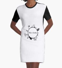Vestido camiseta Nombre de Halloween Henrietta