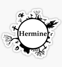 Halloween name Hermione Sticker