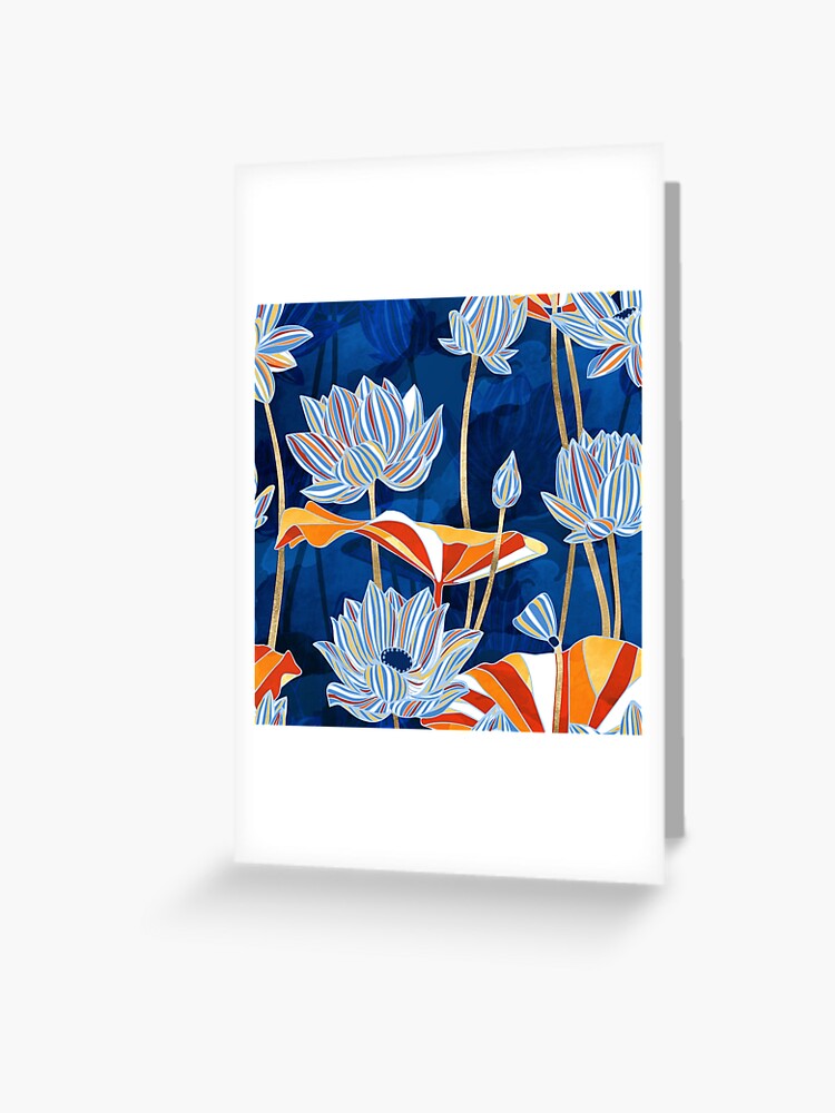 Thumbnail 1 of 2, Greeting Card, Bold Botanical designed and sold by spacefrogdesign.