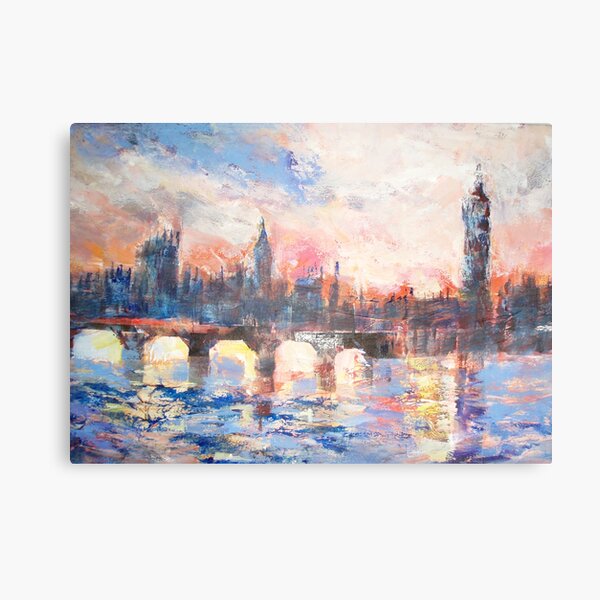 Colourful London Canvas Print