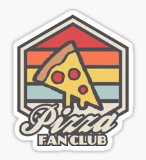 Pizza Fanclub Sticker