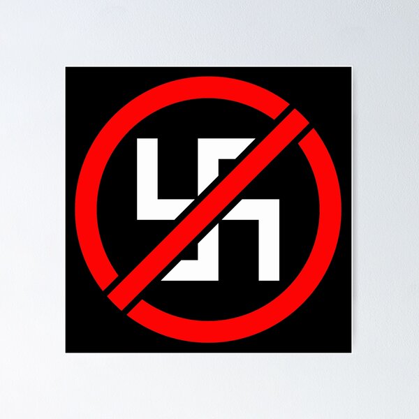 Artikel-Vorschau von Anti-Nazi, designt und verkauft von PromoteProgress.