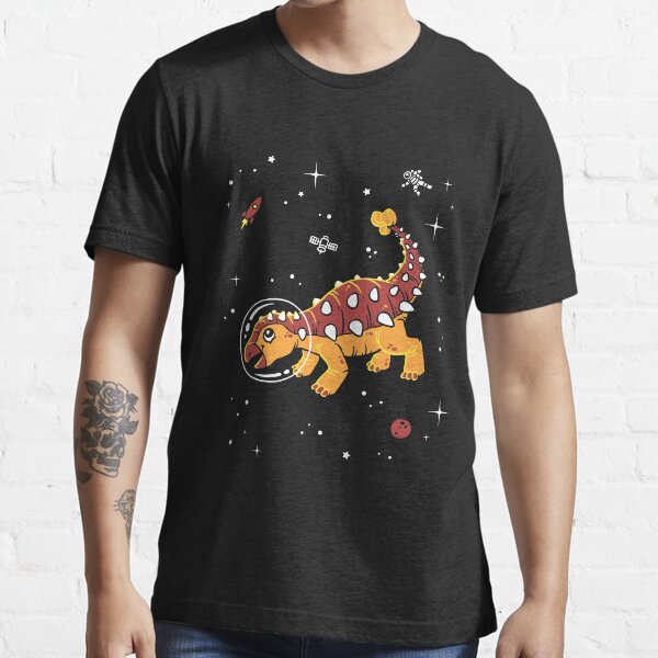 Ankylosaurus In Space T-Shirt - Cool Dinosaur Tee Essential T-Shirt