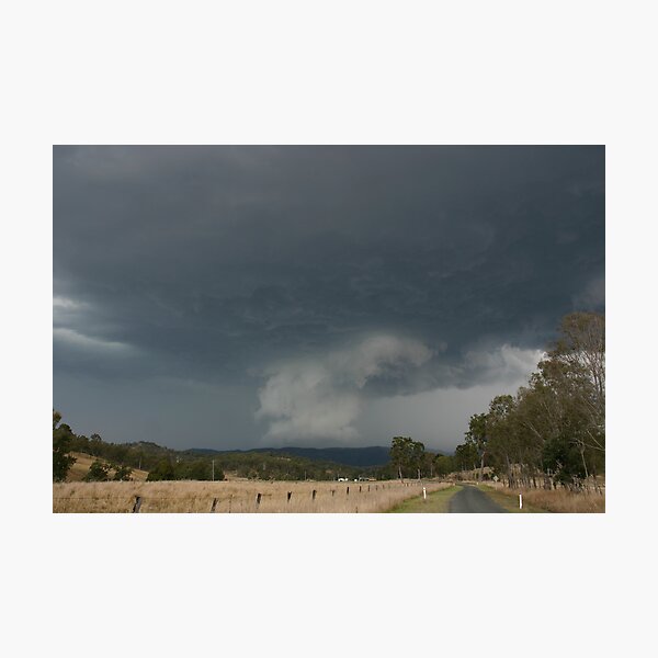 Storm Day Power Photographic Print