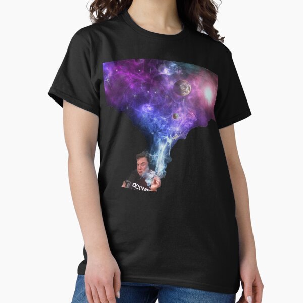 Item preview, Elon Musk smoking outerspace weed designed and sold by Lord-Farquaad.