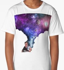 Elon Musk smoking outerspace weed Long T-Shirt