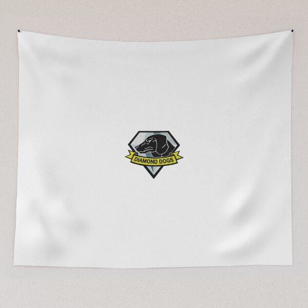 Artikelvorschau, Diamond Dogs-Mitarbeiter-Shirt - Metal Gear Solid 5 entworfen und verkauft von RAGEDBUBBLE.