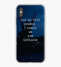 We Are Infinite--The Perks of Being a Wallflower iPhone Case