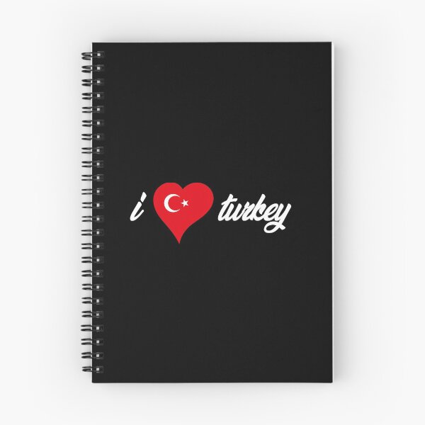 Item preview, I love turkey heart design! Gift idea for traveler designed and sold by JamesandLuis.