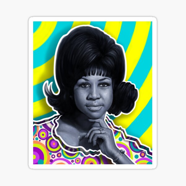 Aretha - Queen of Soul Sticker