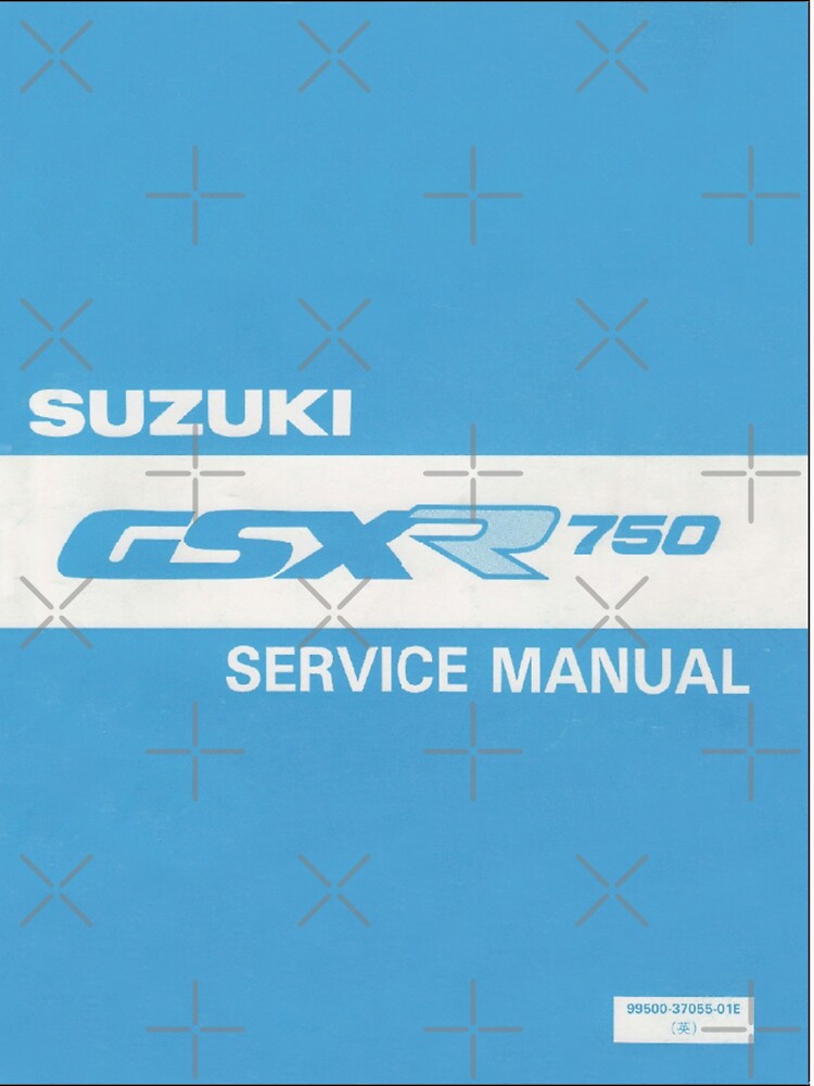 Suzuki GSXR 750 user manual by skanner30