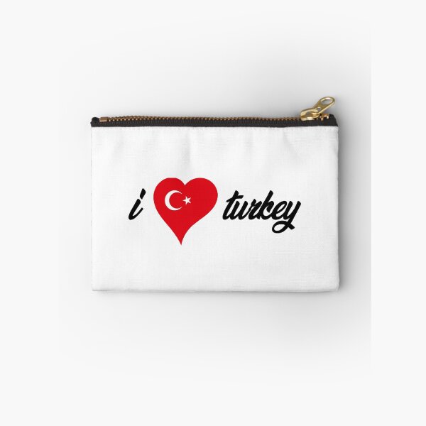 Item preview, I love turkey heart design! Gift idea for traveler designed and sold by JamesandLuis.