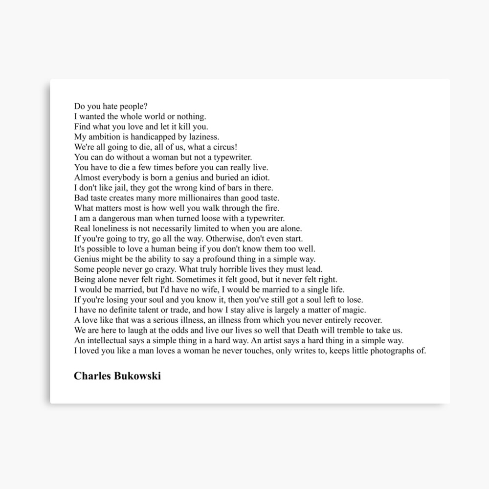Get Charles bukowski zitate deutsch For Free