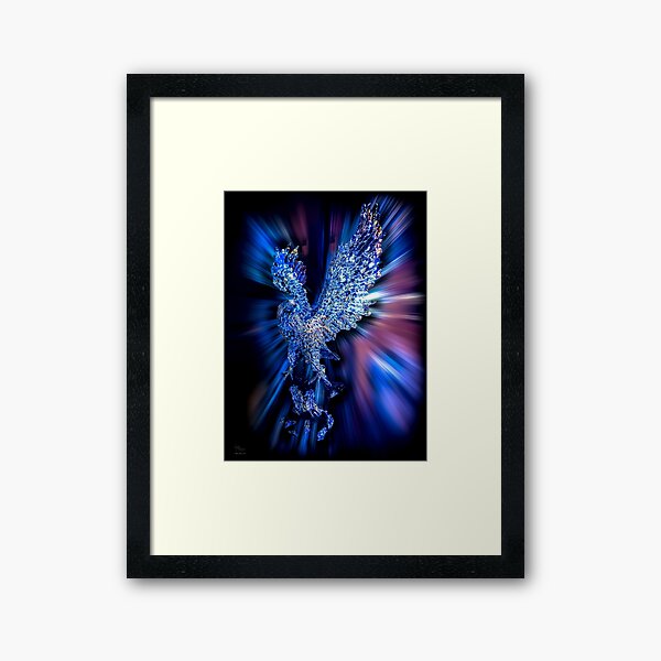 Freedom Crystalized Framed Art Print
