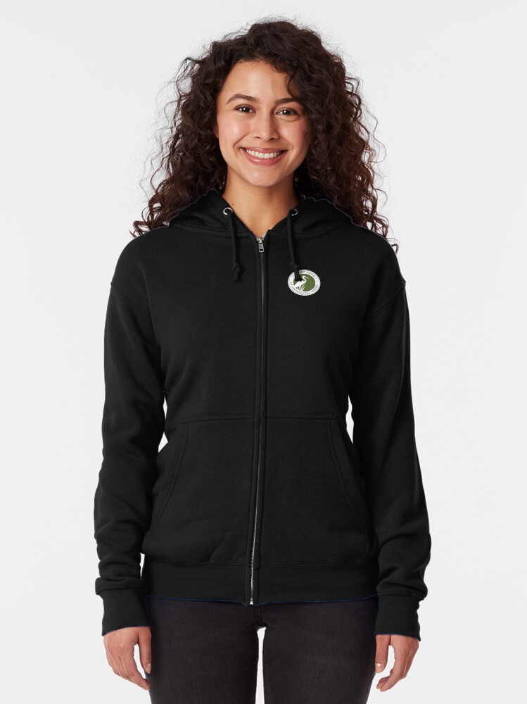 Thumbnail 2 of 5, Zipped Hoodie, Alley Pond Environmental Center designed and sold by APECofQueens.