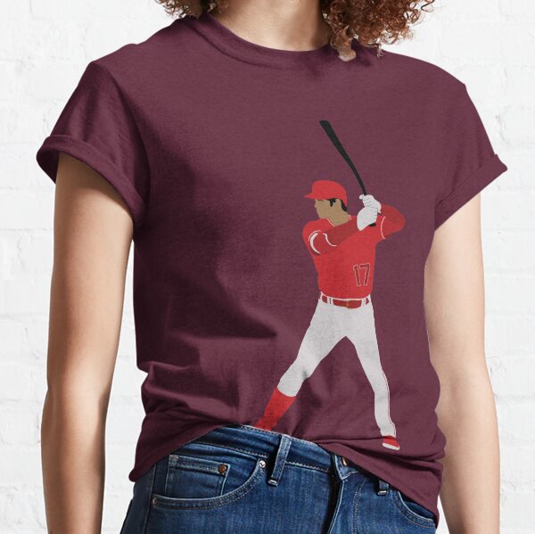 S MLB Shohei Ohtani T Shirt Angels Short Sleeve Baseball Major League E