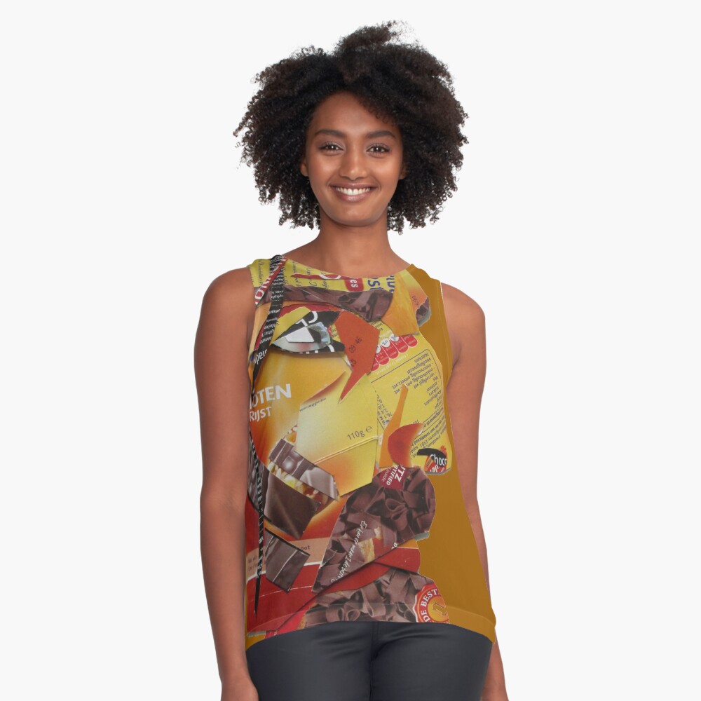 Item preview, Sleeveless Top designed and sold by Packeredo.