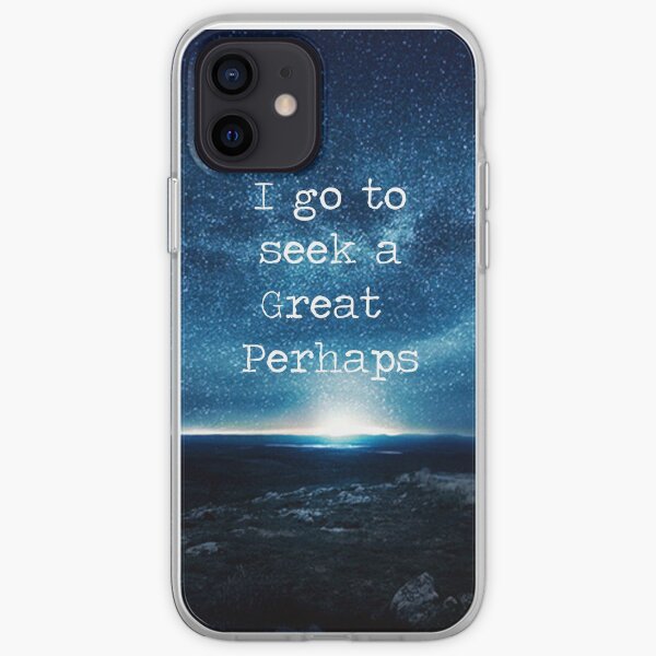 A Great Perhaps--Looking For Alaska iPhone Soft Case