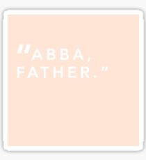 Abba, Father Sticker