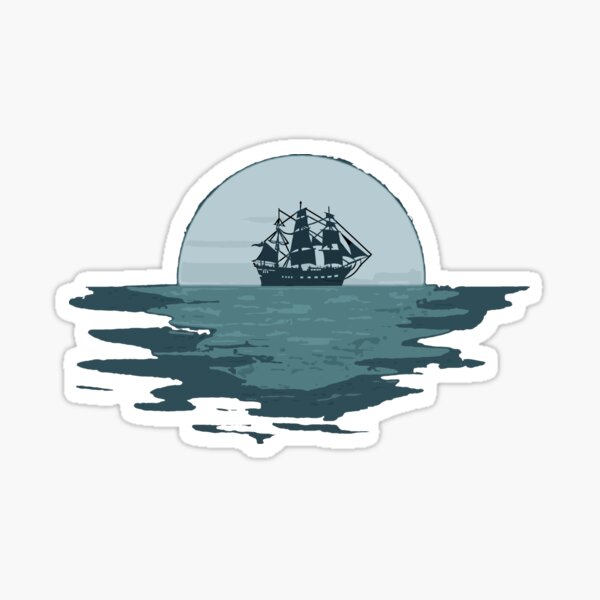 Bosun's Moon Sticker
