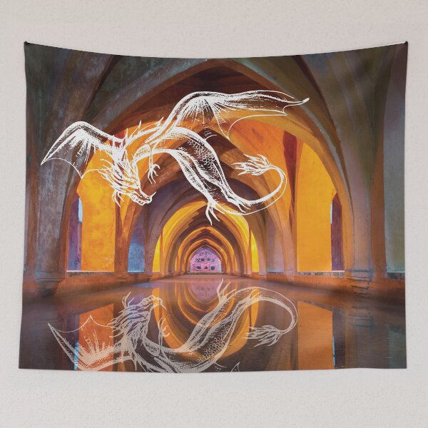 Item preview, World of the Dragon designed and sold by GeometricLove.