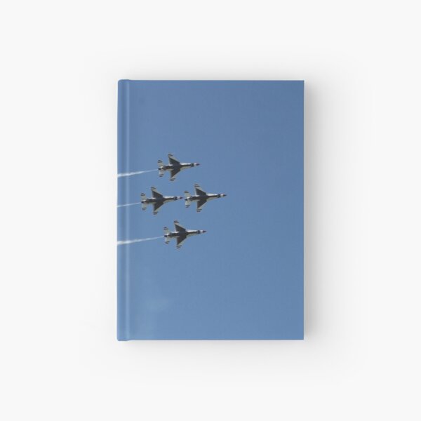 Air show, #AirShow #sky #plane #aircraft #airplane #air #flight #fly #flying #jet #aviation #blue #military #planes #travel #helicopter #airshow #clouds #transportation #show #aeroplane #squadron Hardcover Journal