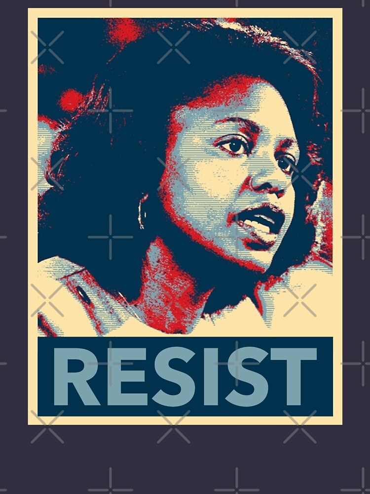 Anita Hill Resist by Thelittlelord