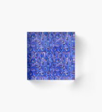 Charles Rennie Mackintosh "Roses and teardrops" edited 7. Acrylic Block