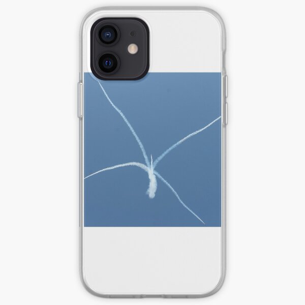 #sky #plane #aircraft #airplane #air #flight #fly #flying #jet #formation #fighter #aviation #blue #military #planes #travel #helicopter #airshow #clouds #transportation #show #aeroplane #squadron iPhone Soft Case