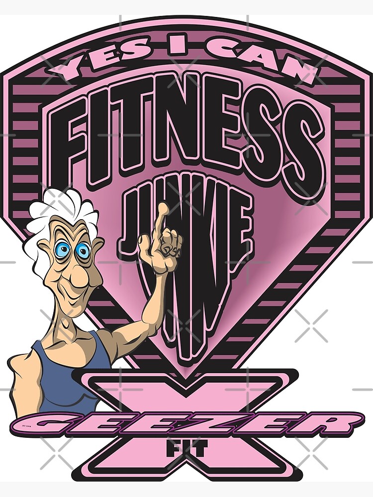 FITNESS JUNKIE - #2 Poster for Sale by MontanaJack