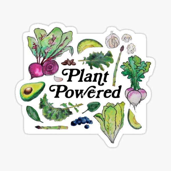Plant Powered Sticker