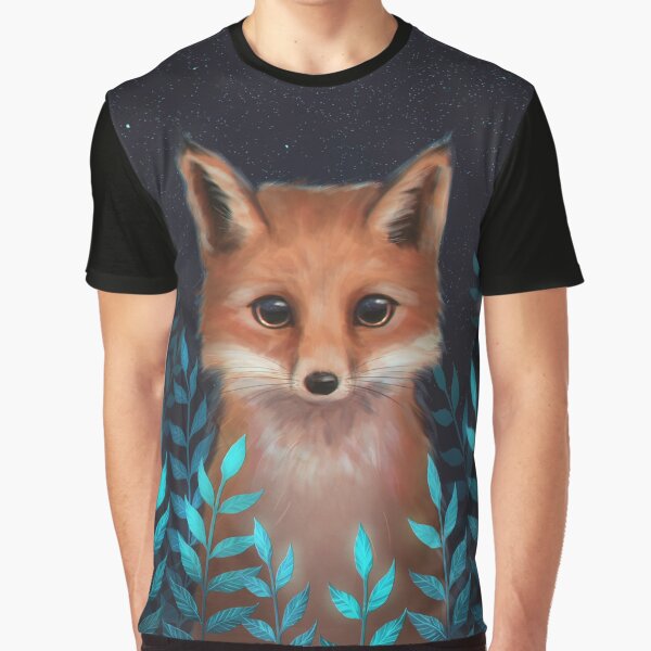 Fuchs Grafik T-Shirt