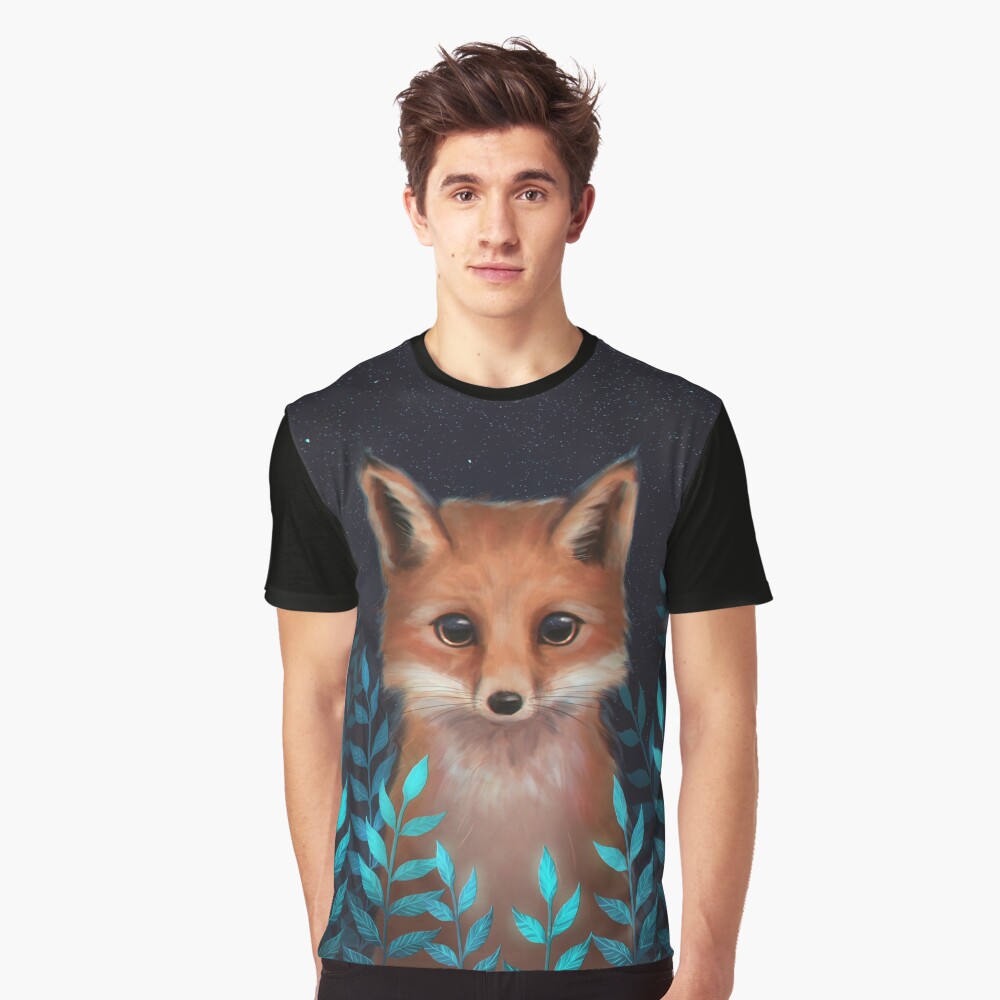 Fox Graphic T-Shirt