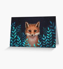 Fox Greeting Card