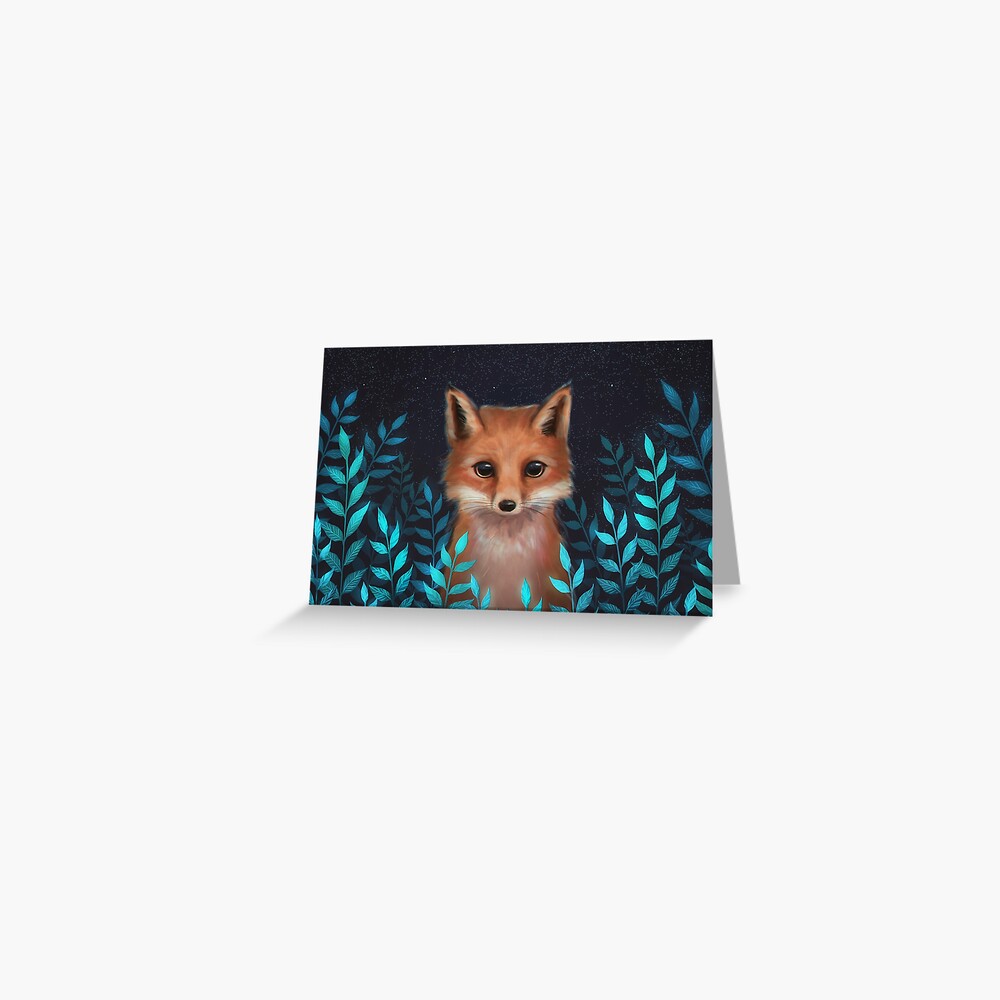 Fox Greeting Card