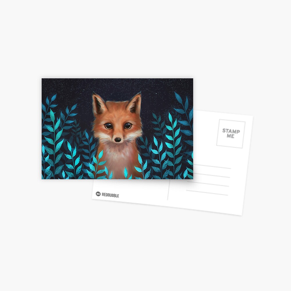 Fox Postcard