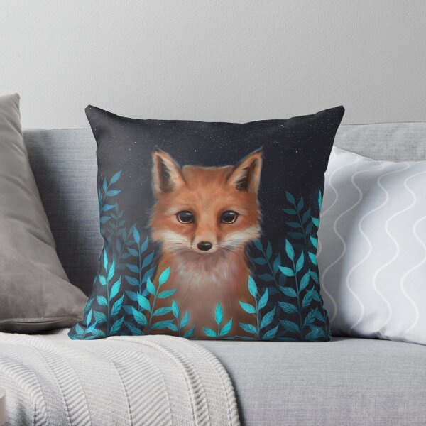 Fox Throw Pillow