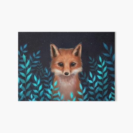 Fox Art Board Print