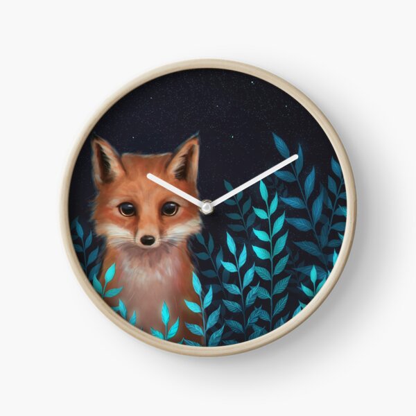 Fox Clock