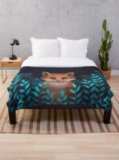 Fox Throw Blanket