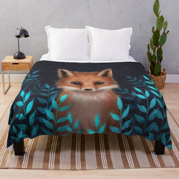 Fox Throw Blanket